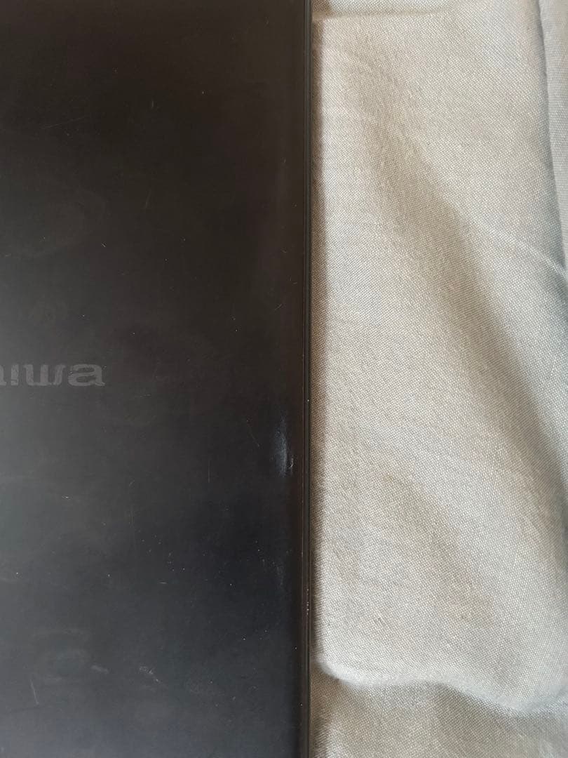 aiwa ブラック タブレット 本体　JA3-TAB0802