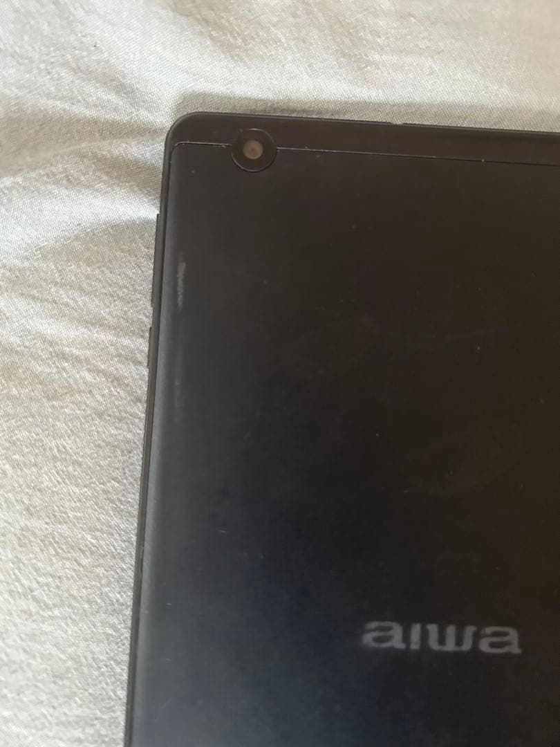 aiwa ブラック タブレット 本体　JA3-TAB0802
