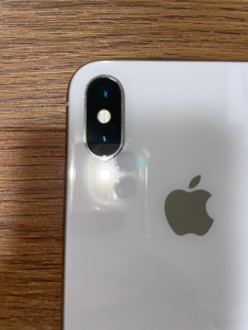 iPhone X 256GB シルバー／ジャンク（りんごループ歴あり）**