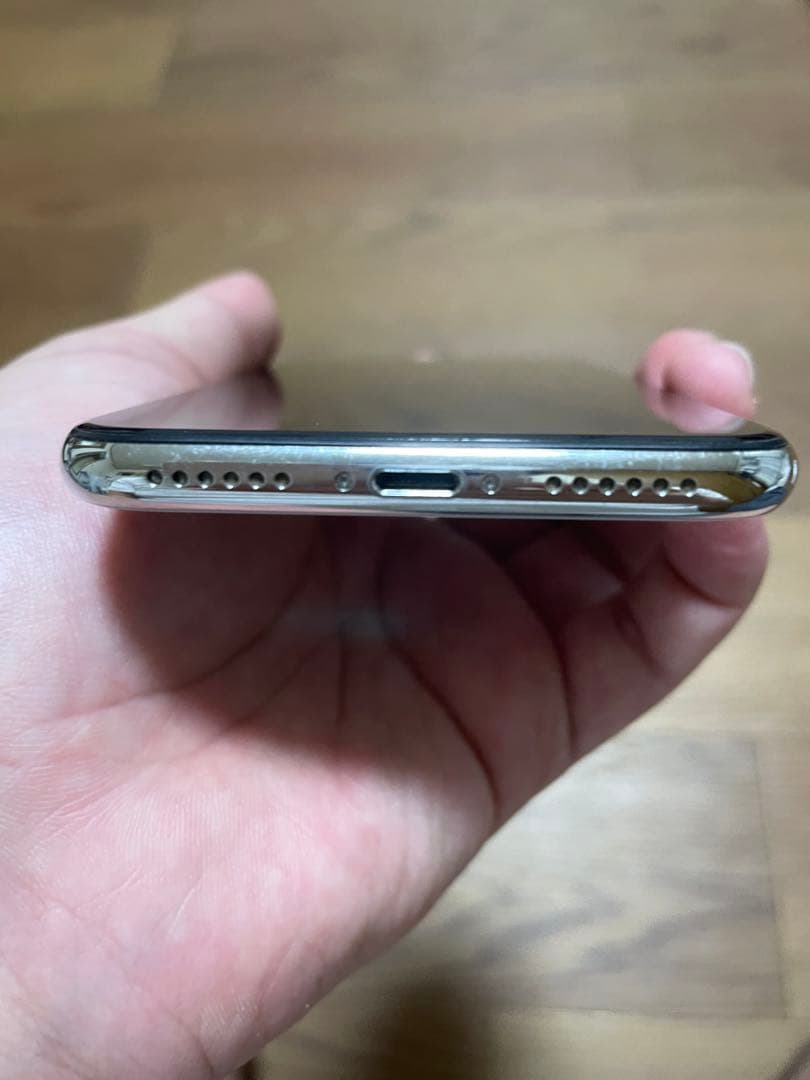 iPhone X 256GB シルバー／ジャンク（りんごループ歴あり）**