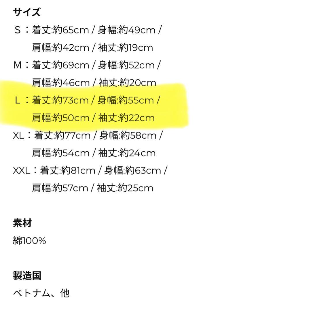 PEDRO ちっぽけな夜明け Tシャツ Lサイズ