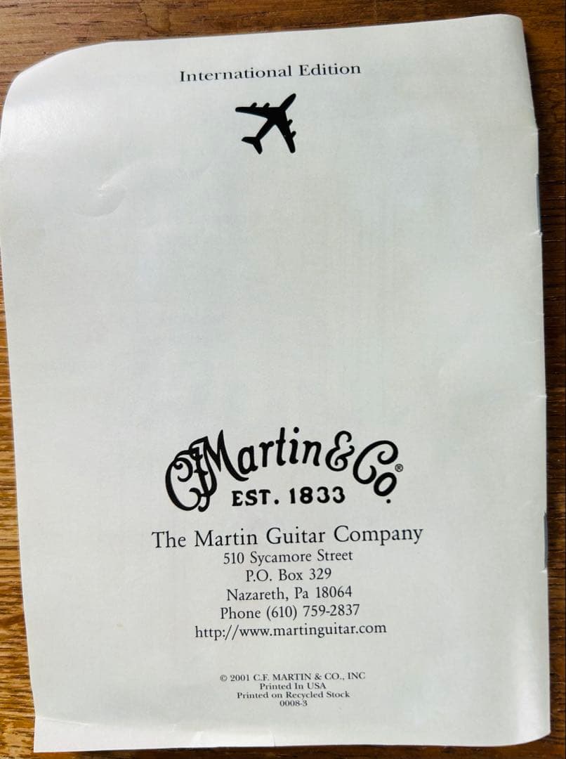 ア*ス様 Martin D-1 マーチン　2004年製　ハードケースあり。