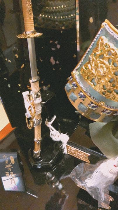 端午の節句　こどもの日　兜