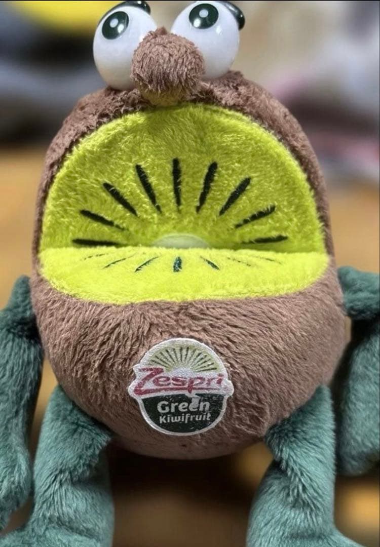 ゼスプリ　キウイブラザーズ　ぬいぐるみ　セット　グリーン　ゴールド