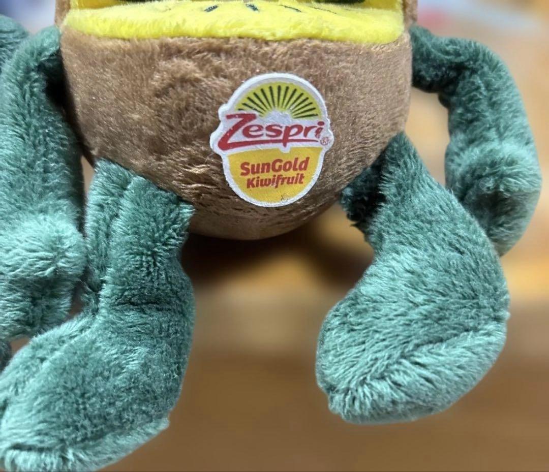 ゼスプリ　キウイブラザーズ　ぬいぐるみ　セット　グリーン　ゴールド