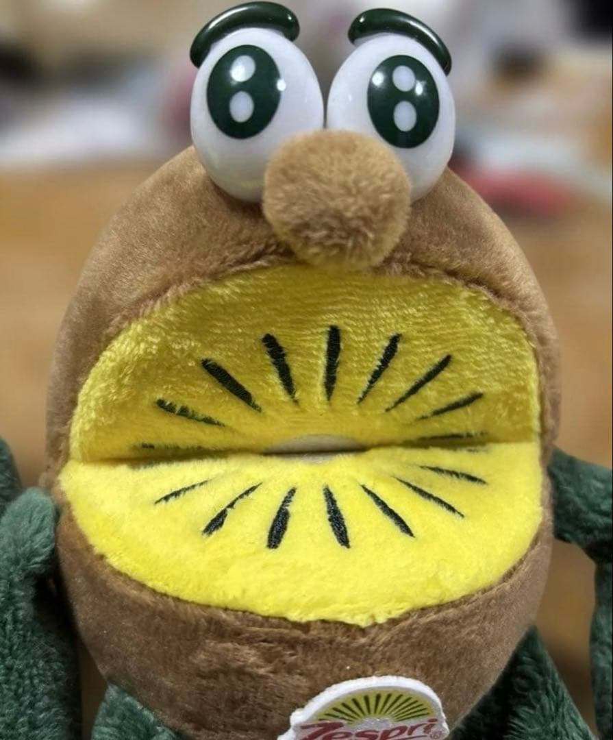 ゼスプリ　キウイブラザーズ　ぬいぐるみ　セット　グリーン　ゴールド