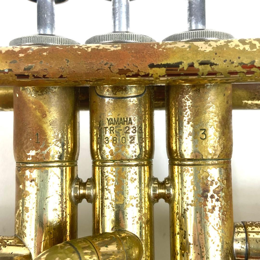 YAMAHA ヤマハ YTR-233 トランペット ゴールド 管楽器