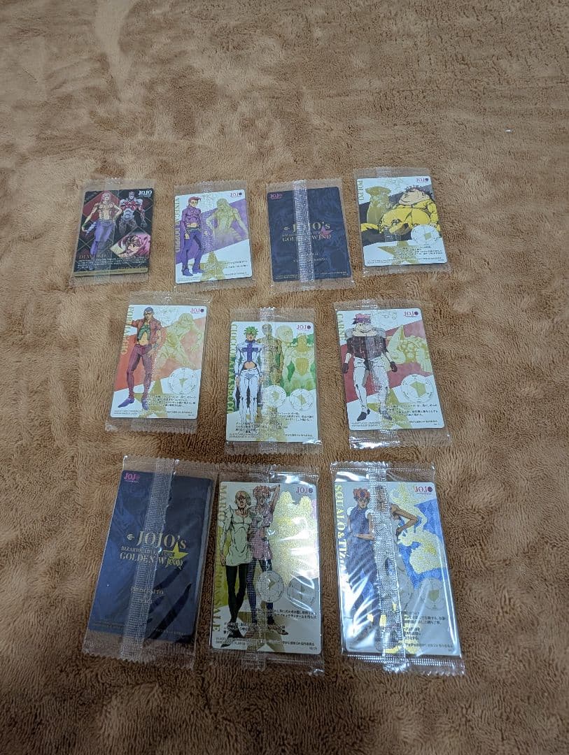 ジョジョの奇妙な冒険　ウエハース　　カード50枚