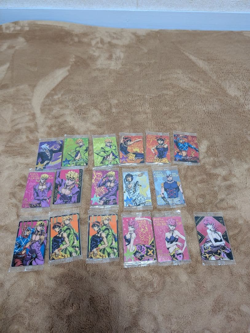 ジョジョの奇妙な冒険　ウエハース　　カード50枚