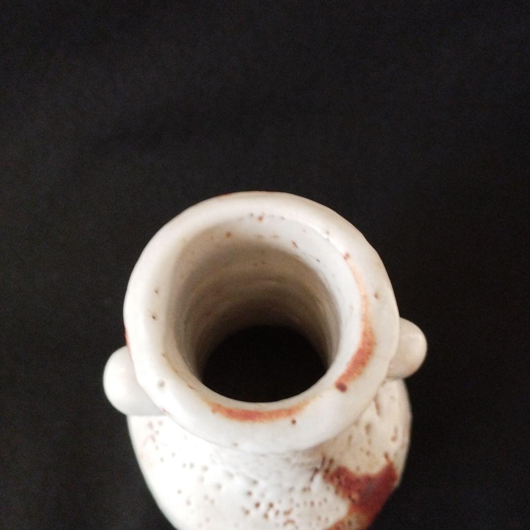 若尾利貞　志野花入