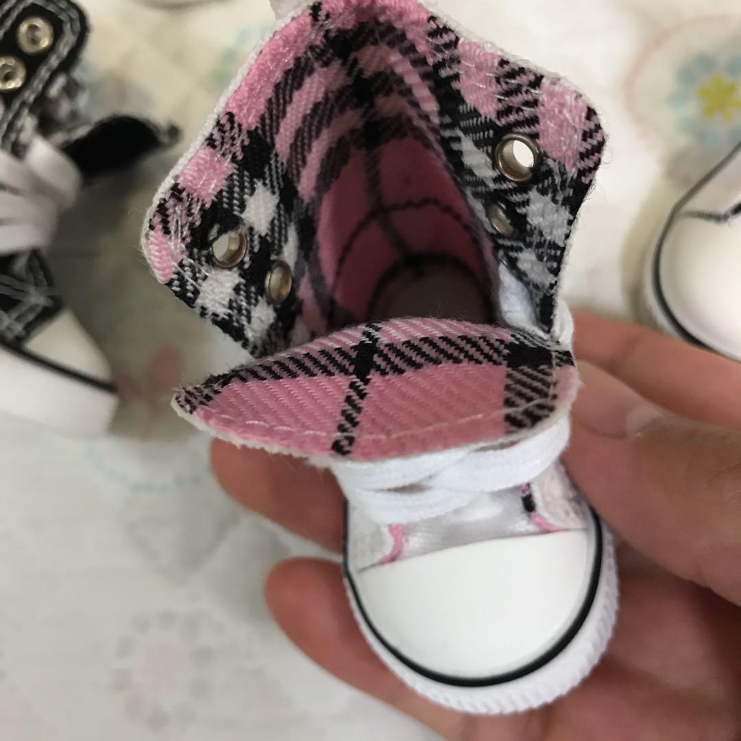 メルちゃん ソランちゃん スニーカー　パオラドール　bjd１\４　6cm