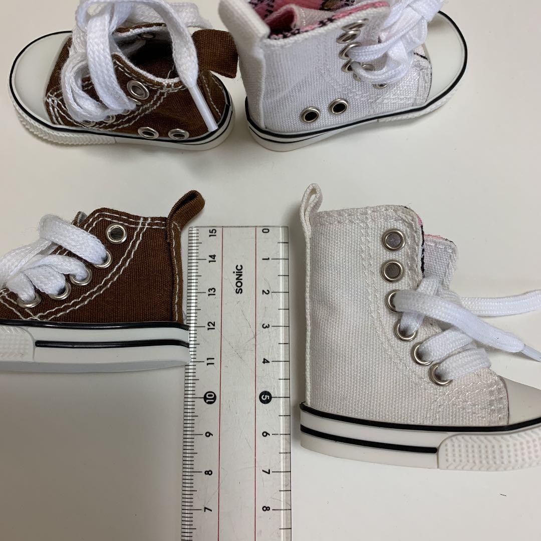 メルちゃん ソランちゃん スニーカー　パオラドール　bjd１\４　6cm