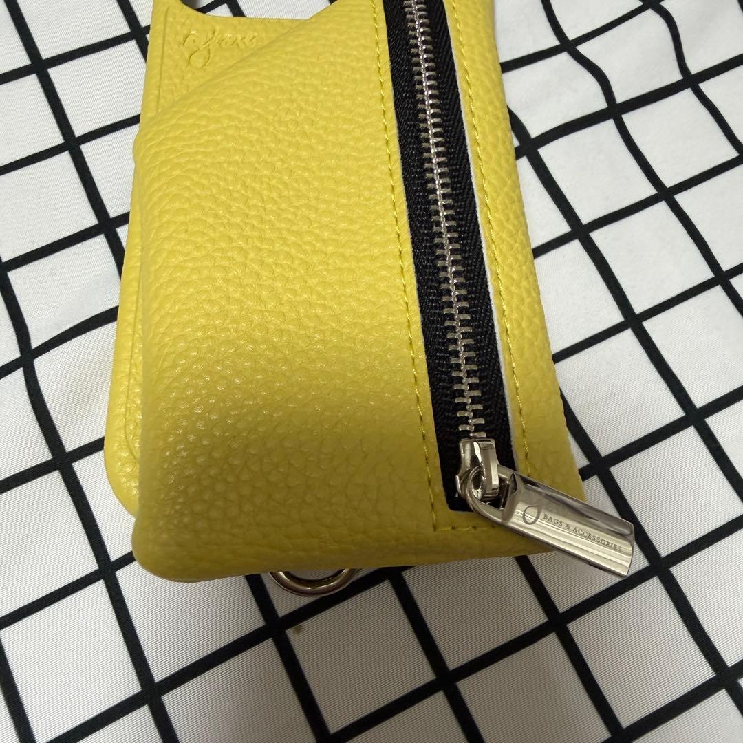 極美品！ajew iphone 16proケース イエロー