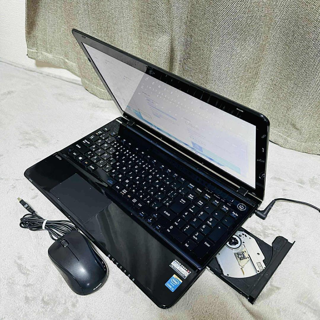 S150 NECノートパソコンSSDサクサク動く Windows11オフィス付き