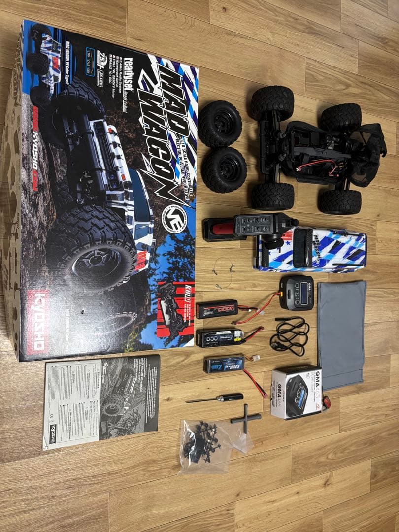 京商 マッドワゴン 引退セット フルセット カスタム多数