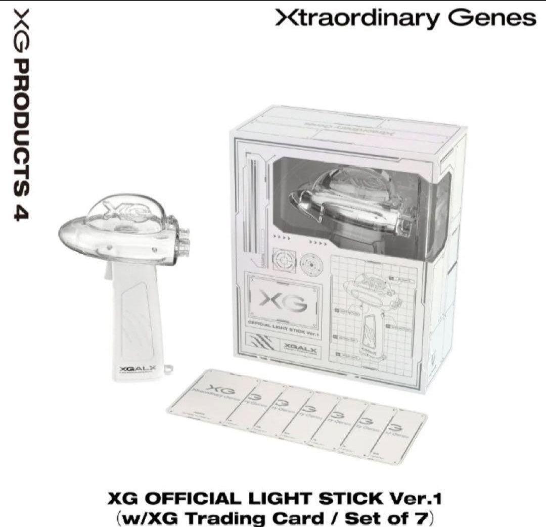 XG OFFICIAL LIGHT STICK Ver.1 トレカ付き2体セット