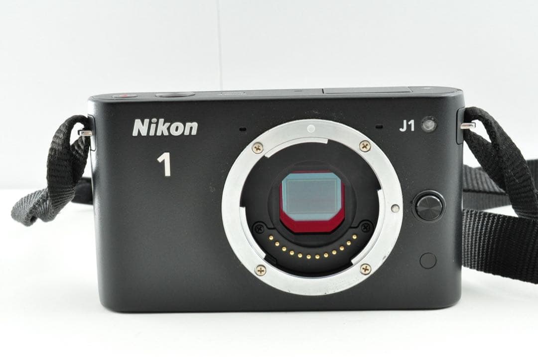 美品 Nikon Nikon 1 J1 ブラック ミラーレス一眼
