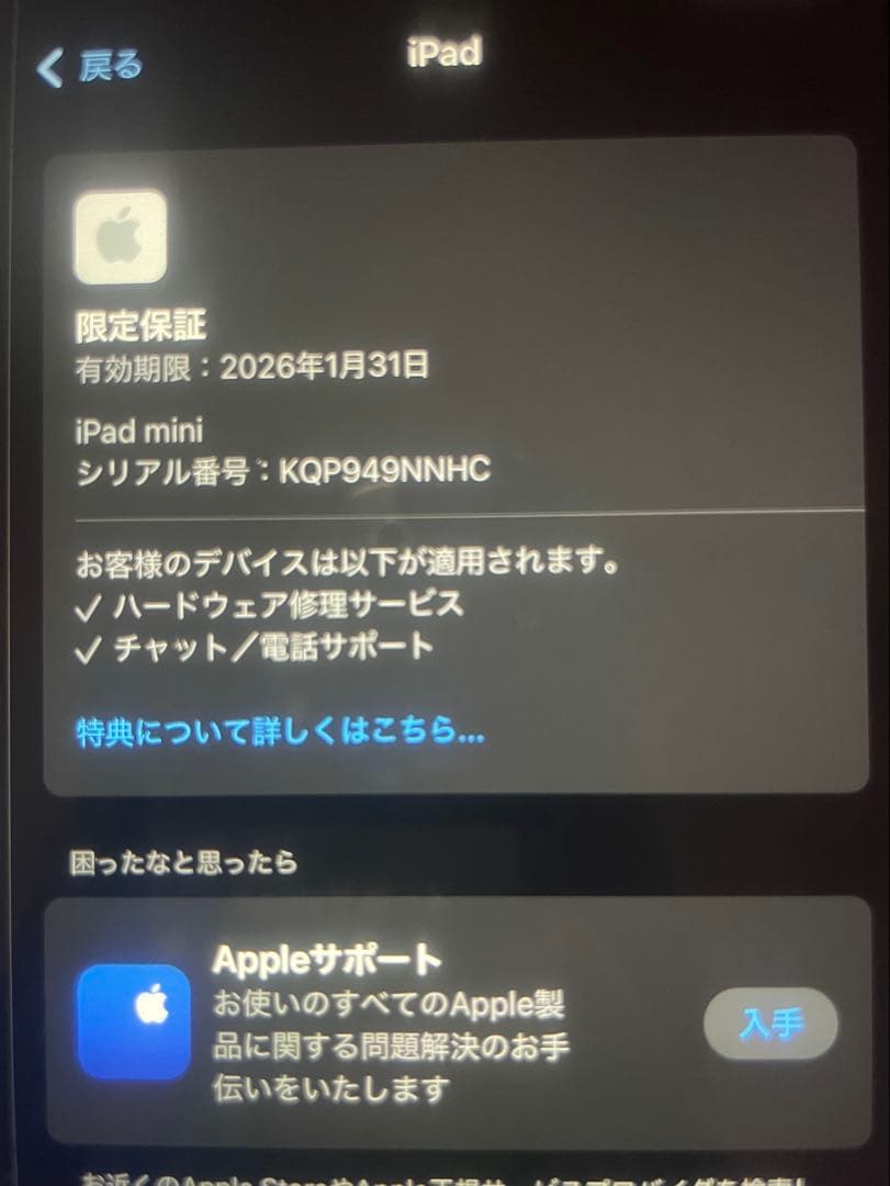 iPad mini A17 Pro (第7世代) 128GB Wi-Fiモデル