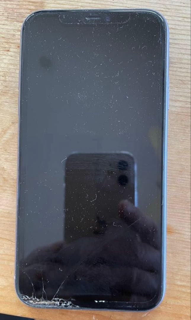 【ジャンク品】Apple iPhone 11 パープル 本体