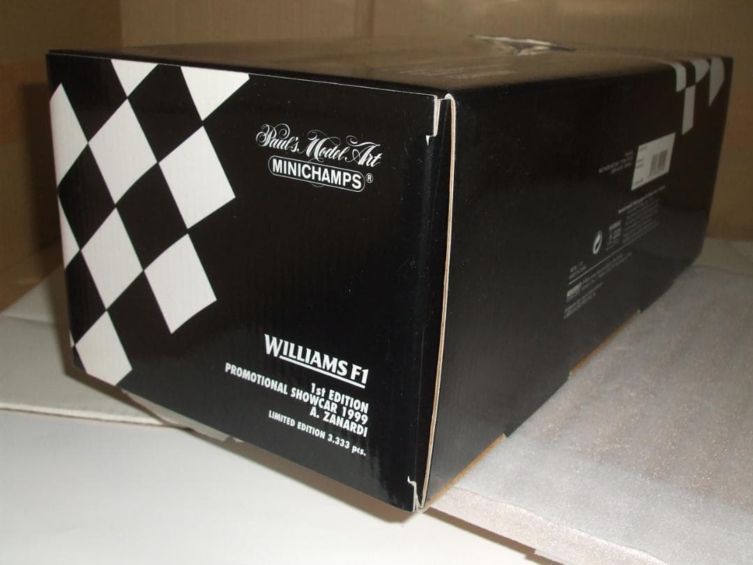 ウィリアムズ　F1　ショーカー　１９９９　ザナルディ　ミニチャンプス　１／１８