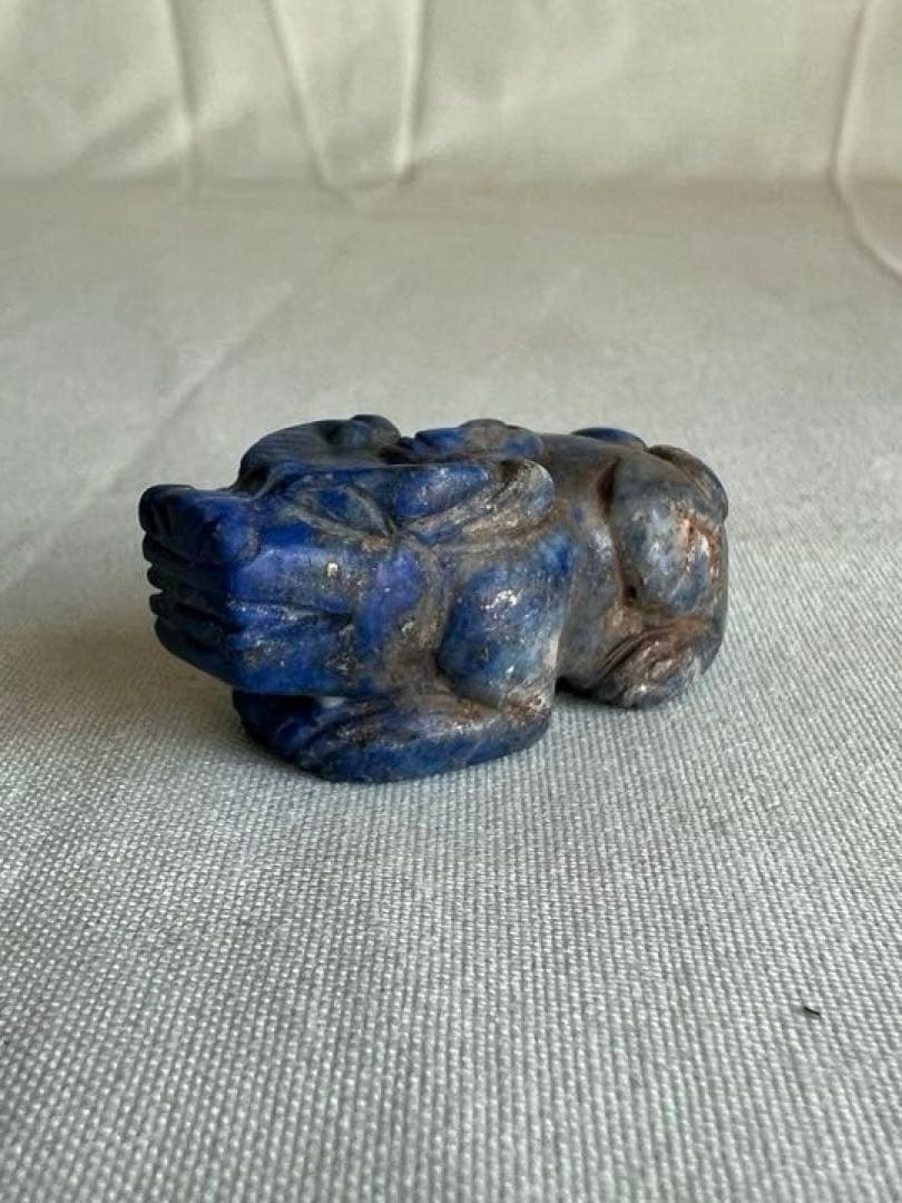 石　カエル置物