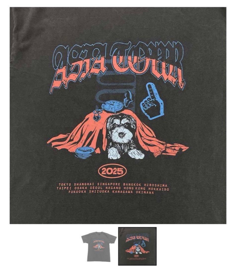 優里　アジアツアー　ヴィンテージ　レオ　Tシャツ　ゆーりんち　Lサイズ