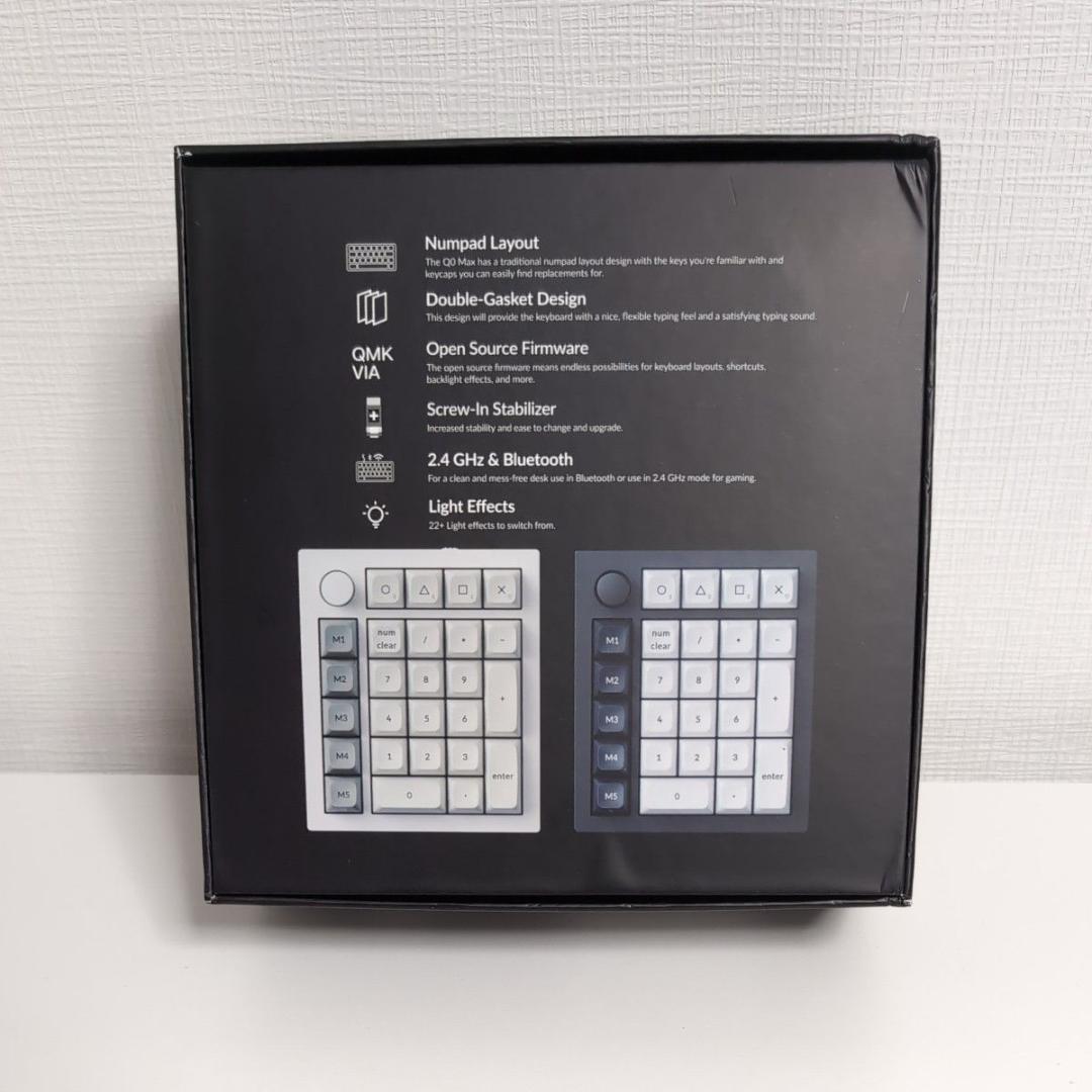 Keychron Q0 Max ワイヤレステンキー 赤軸