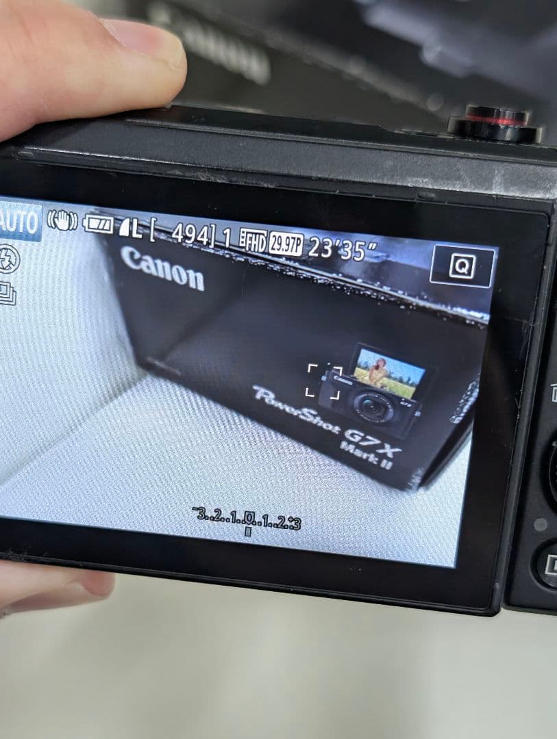 ジャンクCanon PowerShot G7 X Mark II