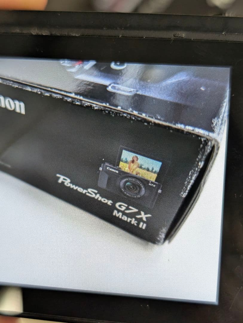ジャンクCanon PowerShot G7 X Mark II