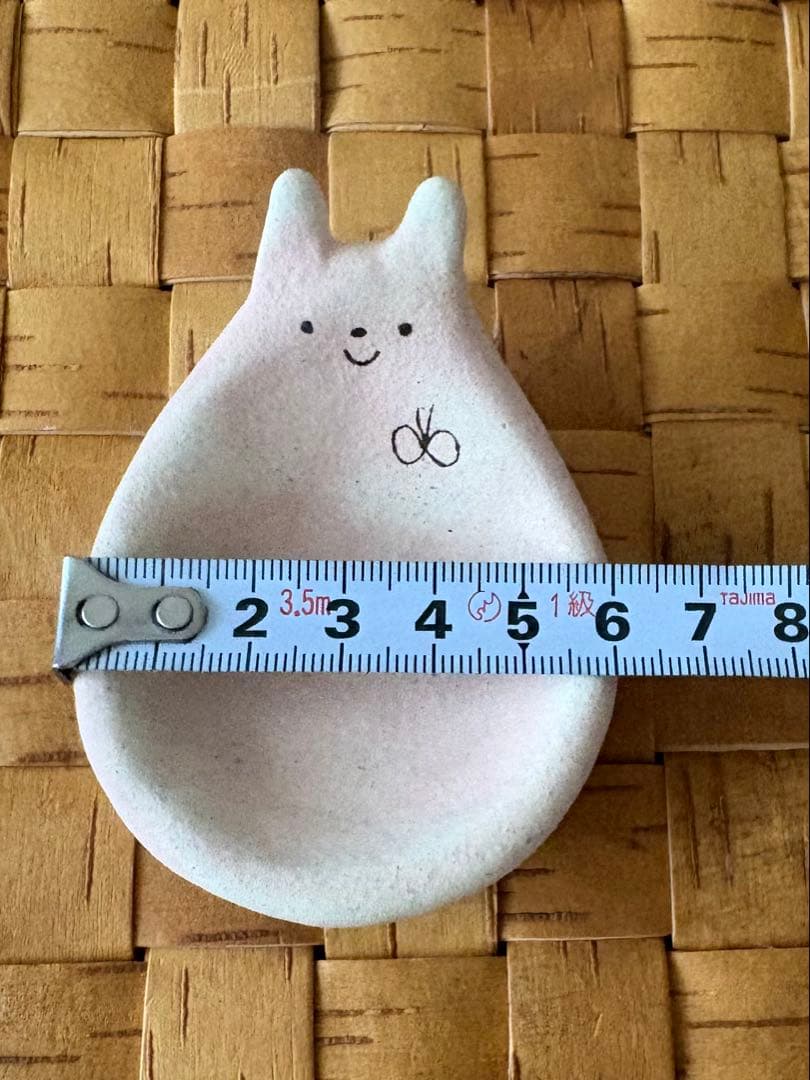 伊藤みほさん うさぎ 子供茶碗 小皿 シュガーボウル