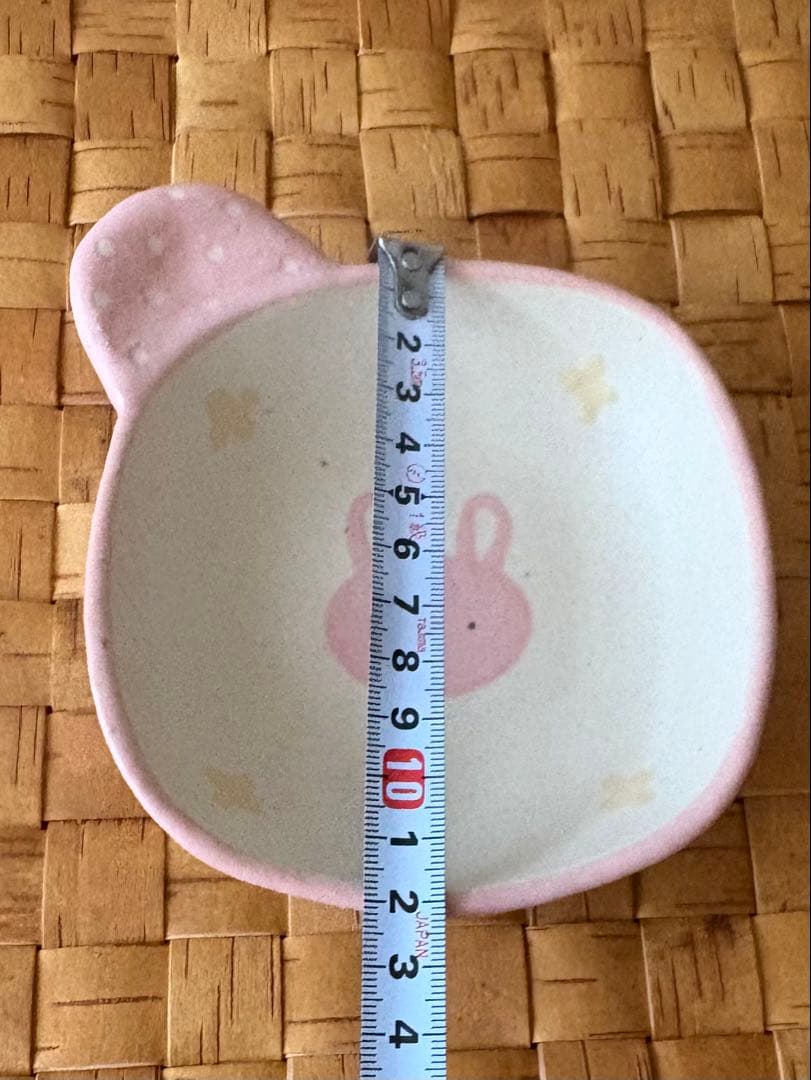 伊藤みほさん うさぎ 子供茶碗 小皿 シュガーボウル