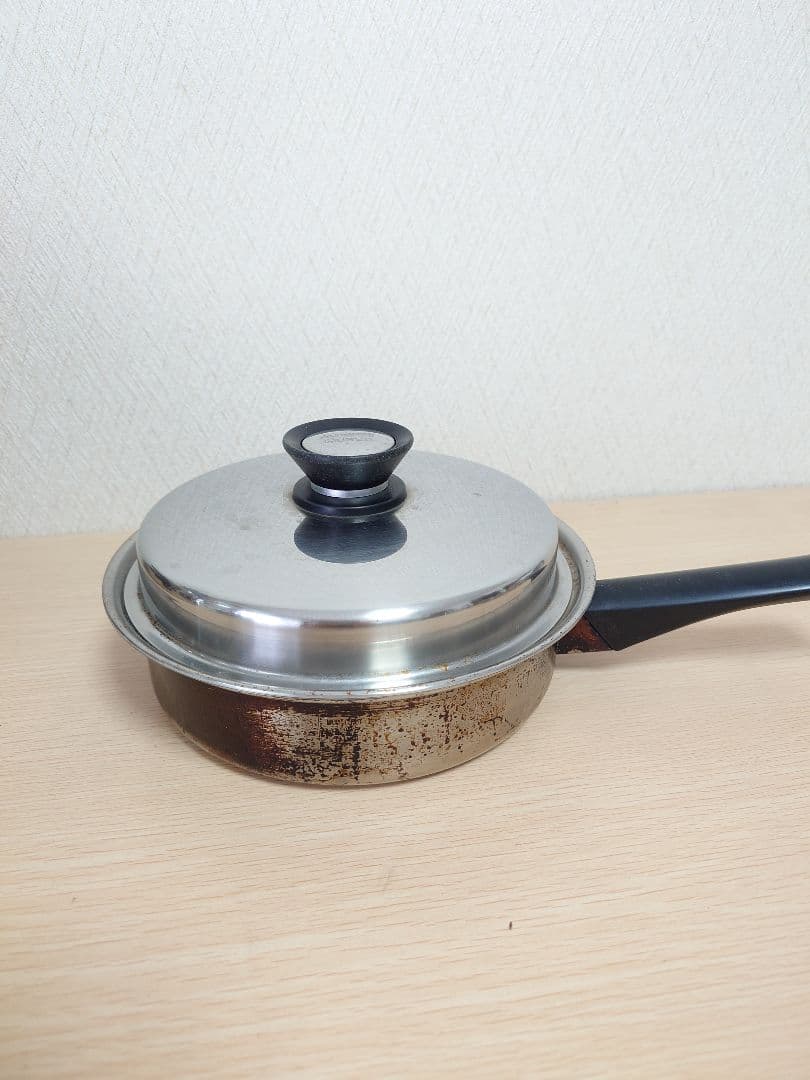 アムウェイ 片手鍋 ソースパン ステンレス鍋 クィーンクック 中古品
