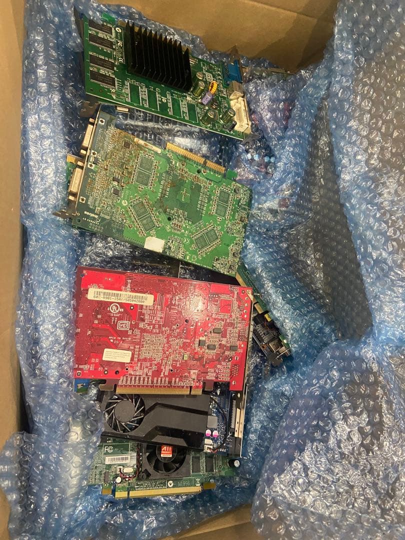 都市鉱山 部品取り 貴金属抽出用 グラフィックカード50枚ぐらい合計14.5kg