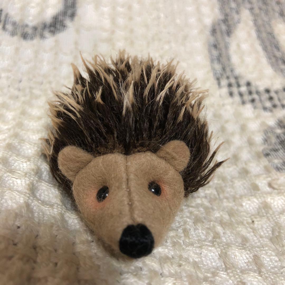 テディベアアーティスト　オカダマナミ　curio bear ハリネズミ　中古品