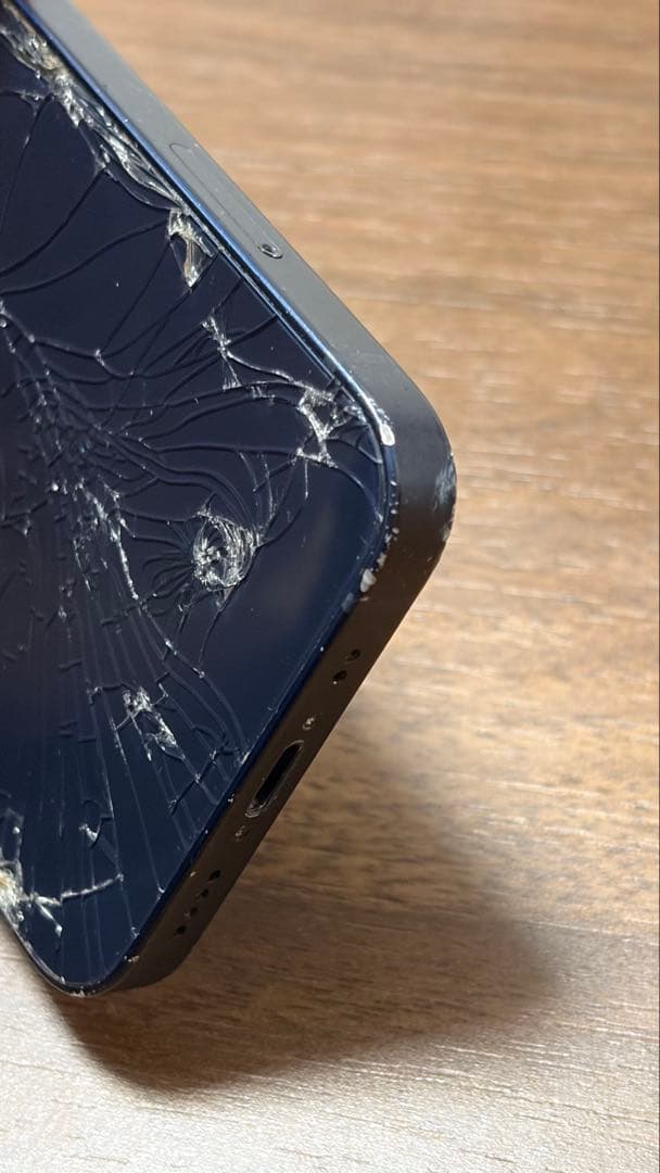 【動作正常】iPhone 12 mini 64GB SIMフリー 背面割れ