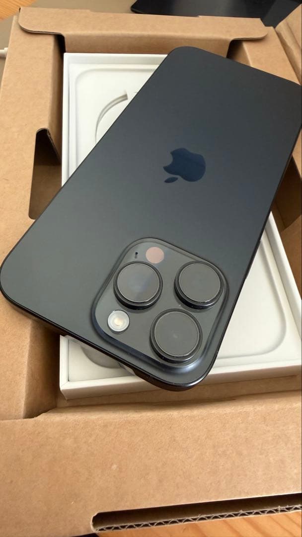 iPhone16ProMax 256GB ブラック【保証26年3月】