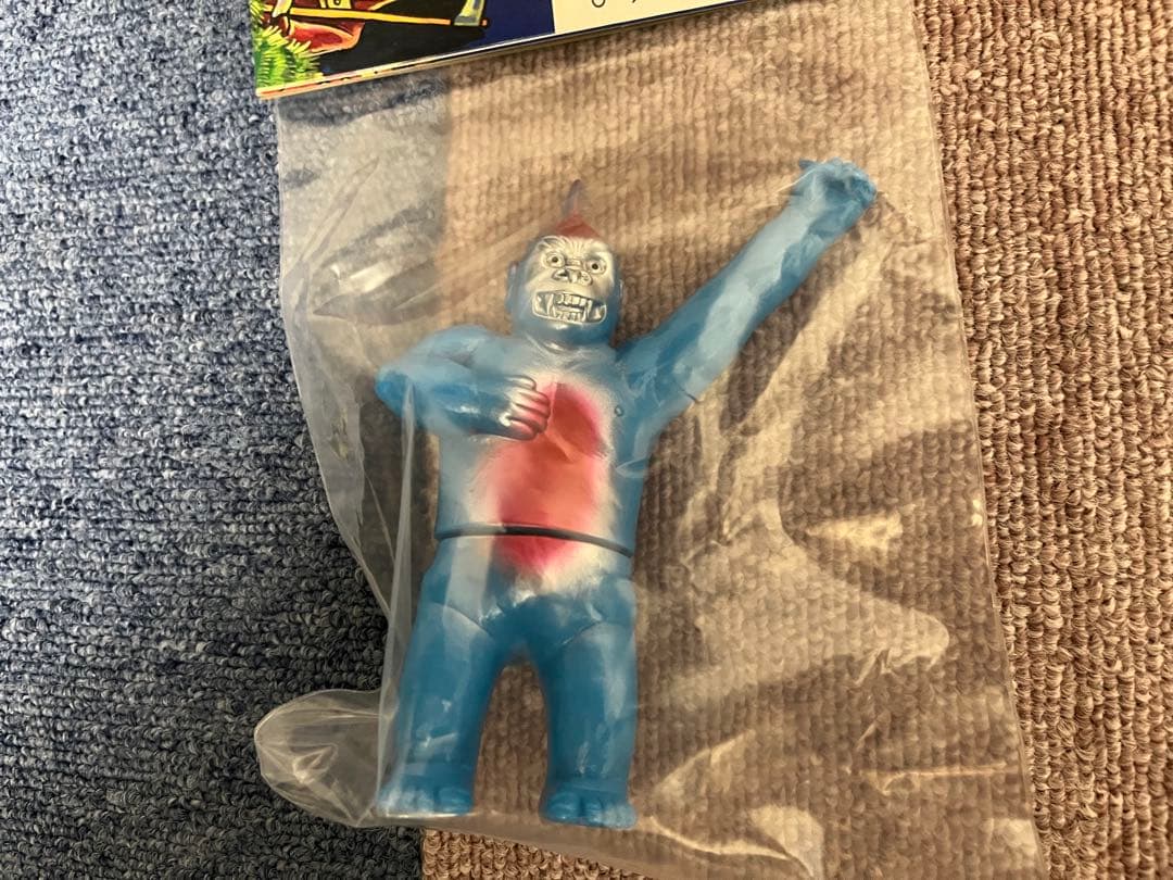 TRASH GOODZ ゴリラ ブルー ソフビ パチゴリラ ZOLLMEN