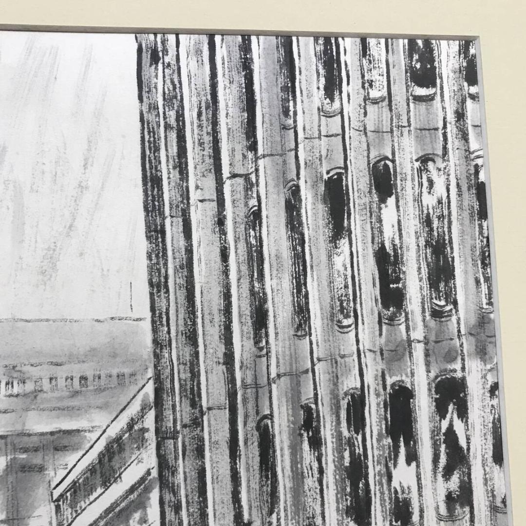 【真作】長澤 政輝 『日比谷映画町(入口)』1983年 大型