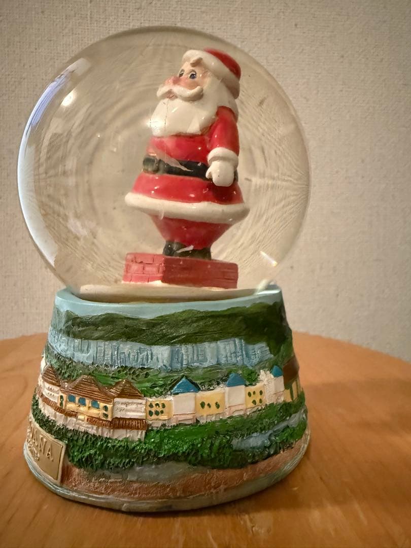 スノードーム　ハワイ　アラモアナセンター　クリスマス　限定ギフト　大サイズ