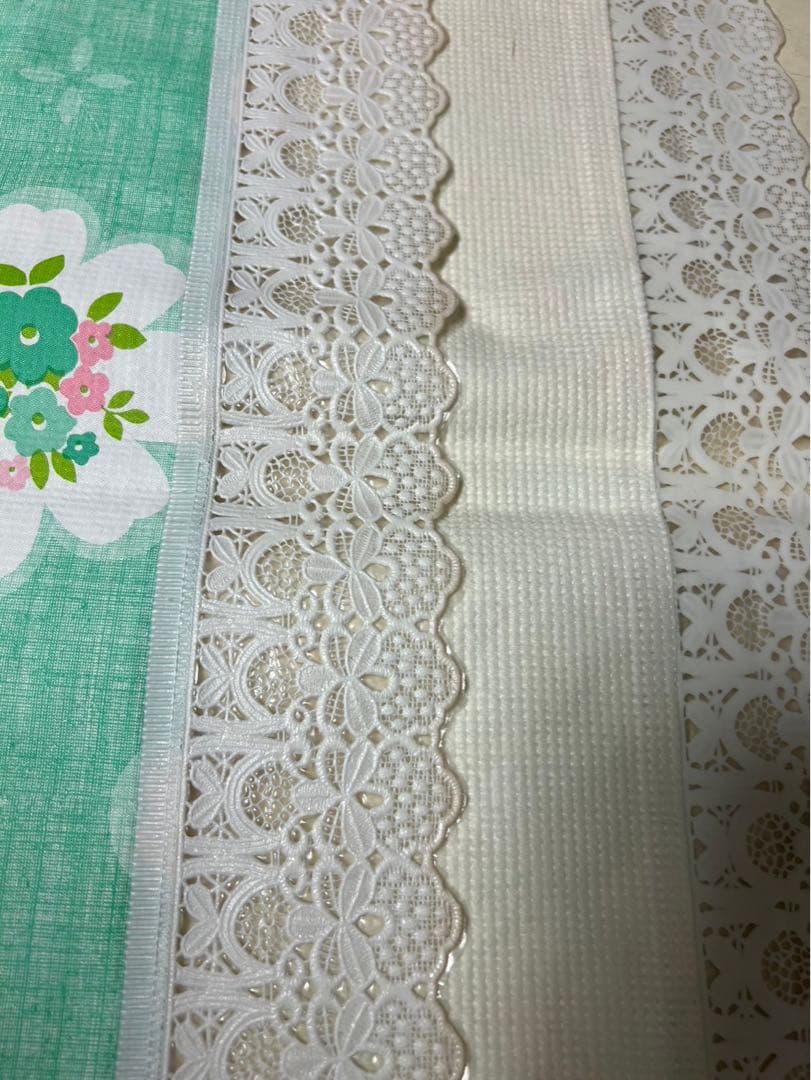 未使用 テーブルクロス カバー マット 昭和レトロ レトロポップ 当時物 セット