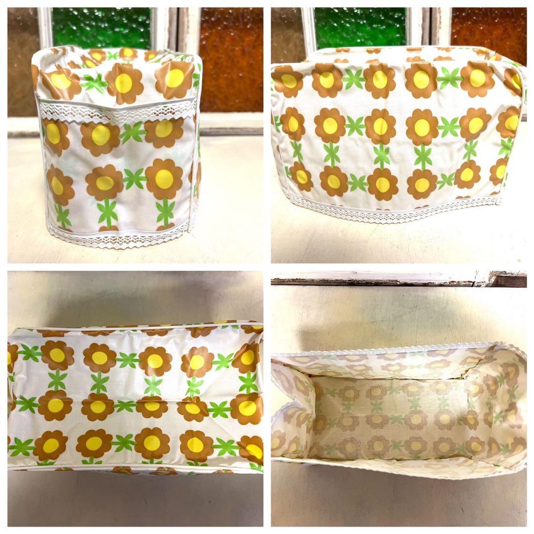 未使用 テーブルクロス カバー マット 昭和レトロ レトロポップ 当時物 セット