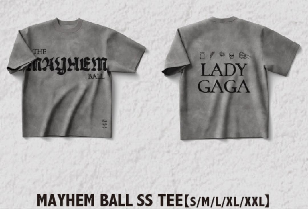 Lady Gaga レディガガ　MAYHEM BALL SS Tシャツ　S