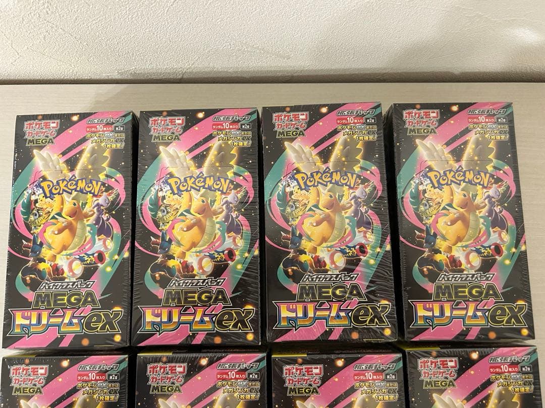 即購入可ポケモンカードゲーム MEGAドリームex 新品未開封 シュリンク付き