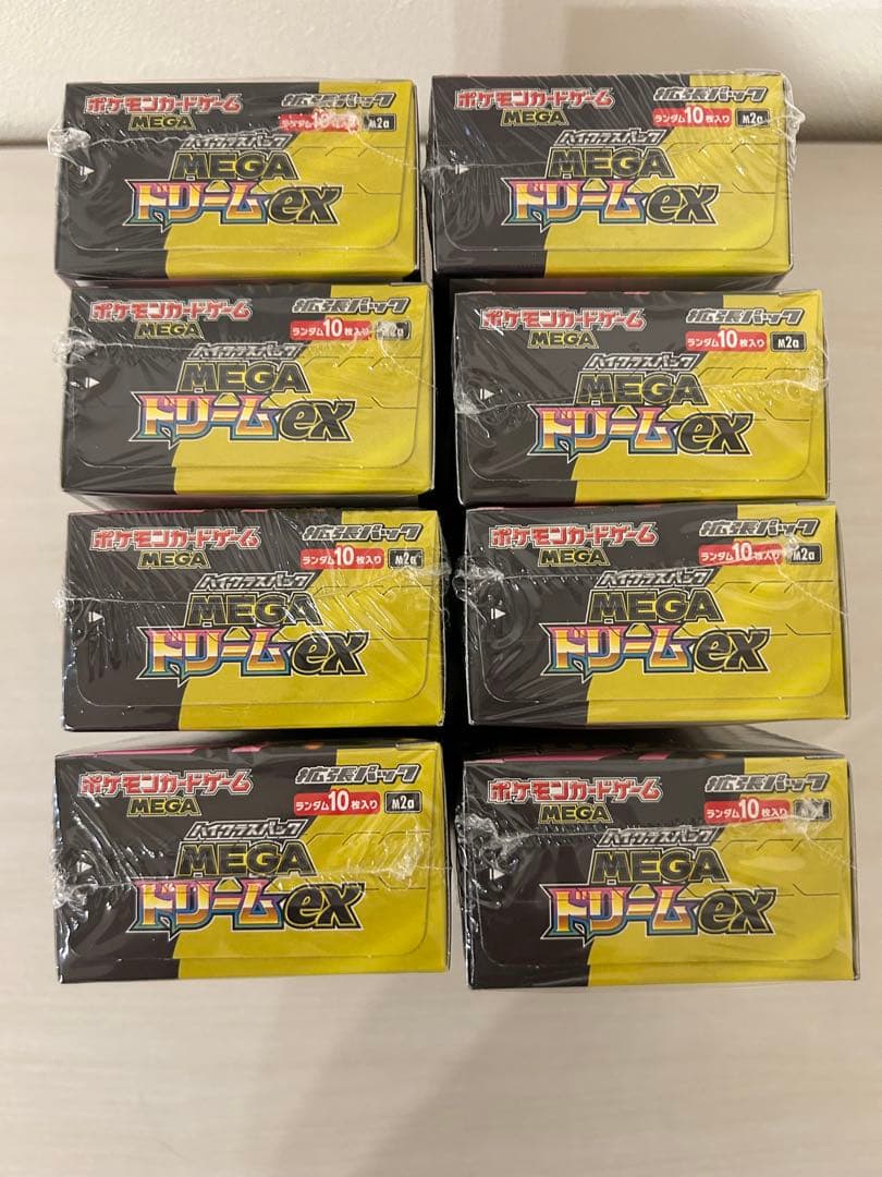 即購入可ポケモンカードゲーム MEGAドリームex 新品未開封 シュリンク付き
