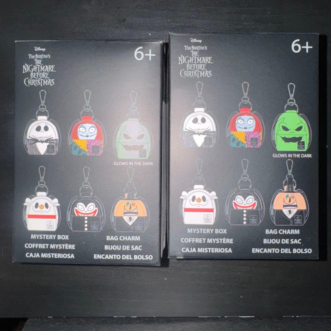 キーホルダー・アクリルキーホルダー Nightmare Before Christmas Loungefly