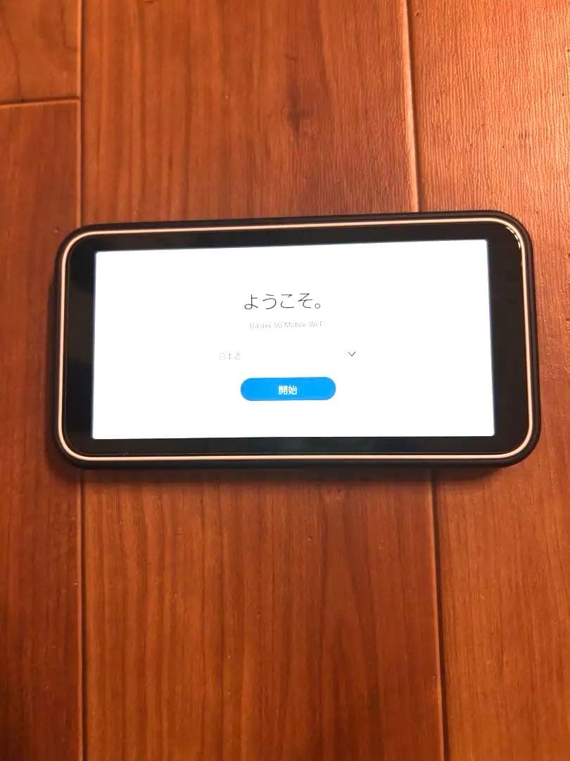 Galaxy Mobile WiFi 5G ケース付き