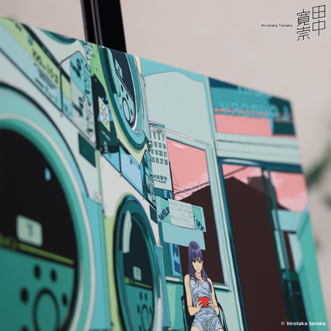 Hirotaka Tanaka 田中寛崇 キャンバスアート 「LAUNDRY」