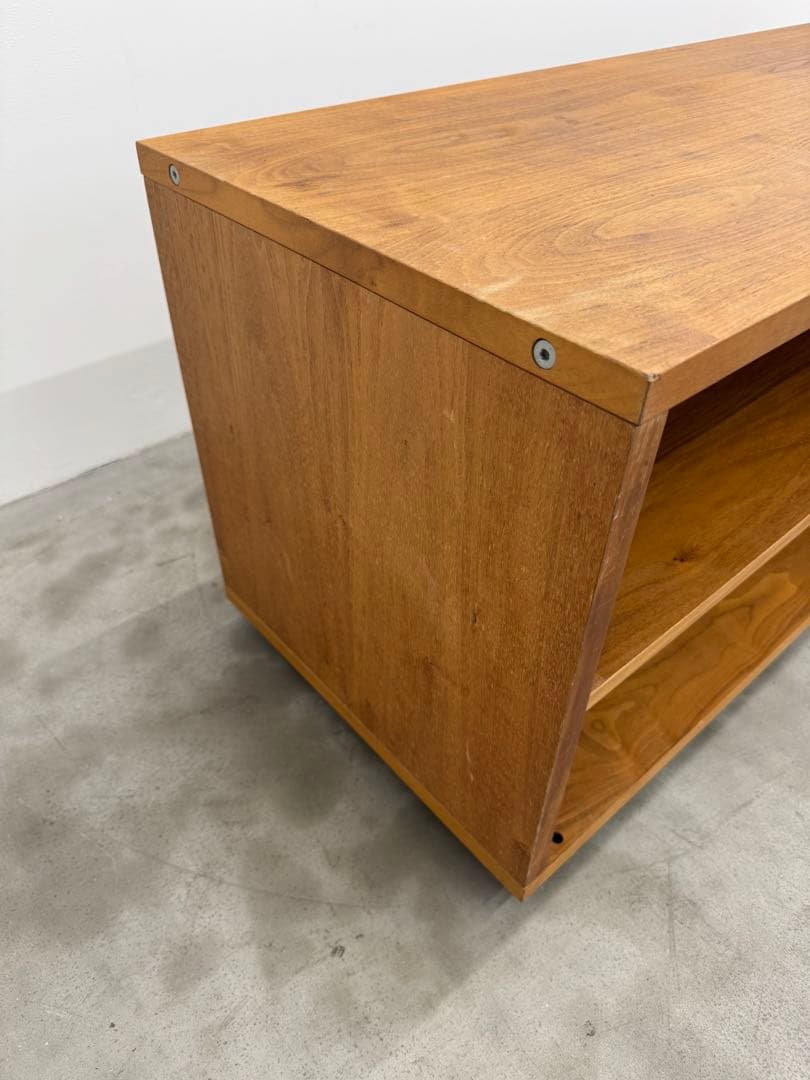 無印良品 MUJI 木製テレビ台 テレビボード ウォールナット材 シンプル