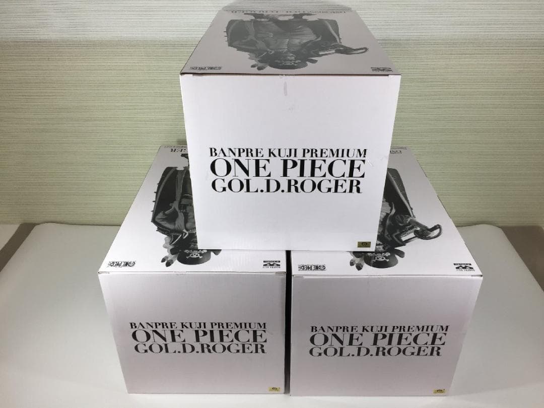 【新品】バンプレくじ PREMIUM ゴール・D・ロジャー 3体コンプリート