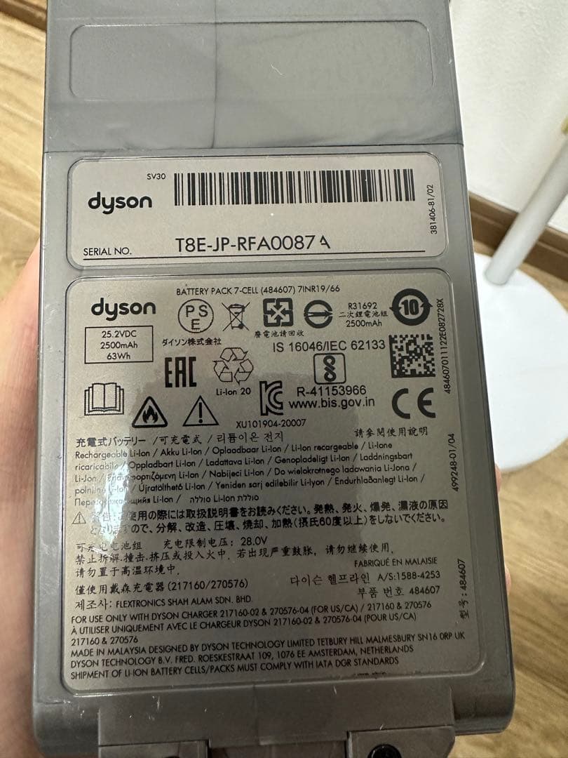 Dyson V12 Detect Slim Complete スタンド付き